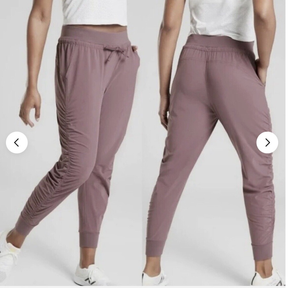 Athleta Attitude Jogger Pants Volcanic Violet Mauve
